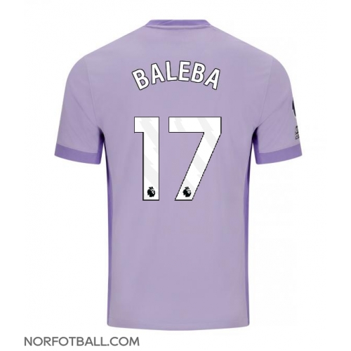 Billige Fotballdrakt Brighton Carlos Baleba #17 Replika Bortedrakt 2025-26 Kortermet Billige Fotballdrakt Brighton Carlos Baleba #17 Replika Bortedrakt 2025-26 Kortermet